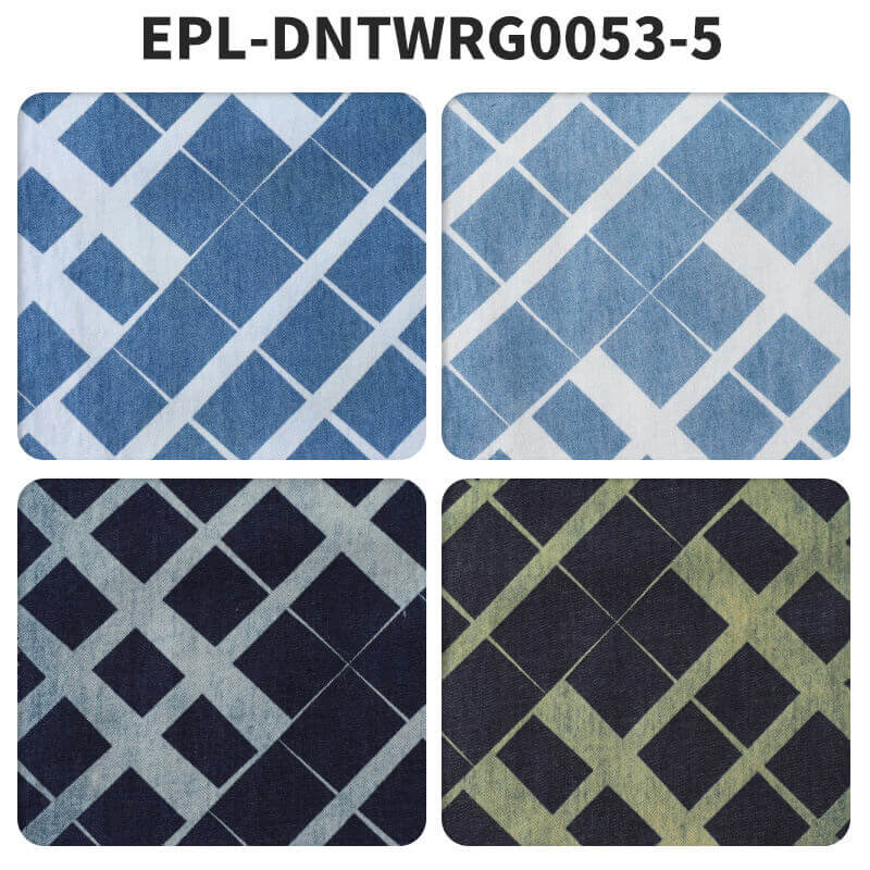 Printed 100% Cotton Woven Denim Fabric for Blouse Wholesale Supplier 10
